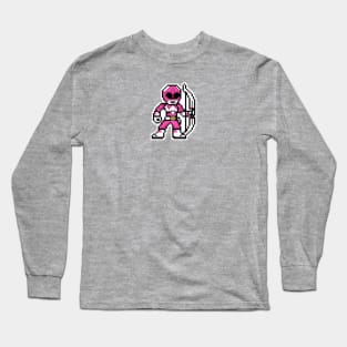 Pink Ranger Pixel Long Sleeve T-Shirt